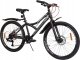 ROWER GÓRSKI MTB 24" DLA CHŁOPCA DZIEWCZYNKI SHIMANO 135-155 CM CZARNY 2