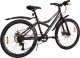 ROWER GÓRSKI MTB 24" DLA CHŁOPCA DZIEWCZYNKI SHIMANO 135-155 CM CZARNY 4