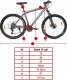 ROWER GÓRSKI MTB 27,5 SHIMANO 21BIEGÓW 2xTARCZE RAMA 19" 165-180cm 12