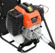 vidaXL Plecakowa kosiarka do krzaków Design Orange 52 cm3 1,45 kW 4
