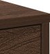 vidaXL Komoda z szufladami i drzwiami, brązowy dąb, 70,5x34x74,5 cm 9