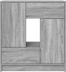 vidaXL Komoda z szufladami i drzwiami, szary dąb sonoma 70,5x34x74,5cm 6