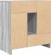 vidaXL Komoda z szufladami i drzwiami, szary dąb sonoma 70,5x34x74,5cm 8