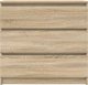 vidaXL Szafka, dąb sonoma, 80x35x76 cm, materiał drewnopochodny 6