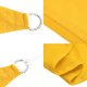 vidaXL Żagiel przeciwsłoneczny, 160 g/m, żółty, 2x4,5 m, HDPE 6