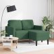 vidaXL Sofa 2-osobowa z szezlongiem w kształcie litery L, dżungla 1