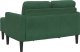 vidaXL Sofa 2-osobowa z szezlongiem w kształcie litery L, dżungla 5