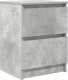 vidaXL Szafka pod TV, szarość betonu, 40x35x54 cm 2