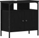 vidaXL Szafka pod umywalkę, czarny dąb, 60x30x60 cm 2