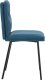 vidaXL Krzesła stołowe, 2 szt., niebieskie, aksamitne 5