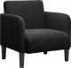 vidaXL Sofa Fotel z Podłokietnikami Czarny 54 cm Aksamit 2