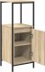 vidaXL Szafka łazienkowa z półkami, dąb sonoma, 36x35x95 cm 5