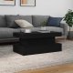 vidaXL Stolik kawowy z oświetleniem LED, czarny dąb, 90x50x40 cm (862256) 4