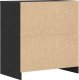 vidaXL Szafka, czarny dąb, 70x41x75 cm, materiał drewnopochodny 8