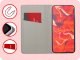 ETUI Z KLAPKĄ DO XIAOMI REDMI NOTE 10 PRO / 10 PRO MAX CZERWONE MAGNETYCZNE 3