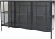 Komoda metalowa witryna przeszklona Factory 156 cm 4