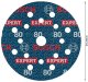 Bosch FOLIA ŚCIERNA EXPERT O780,125,80,6PC 3