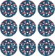 Bosch FOLIA ŚCIERNA EXPERT O780,125,SET,9PC 2