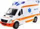 Karetka Ambulans Dla Dzieci Pogotowie Napęd Światło Dźwięk Auto + Nosze 10