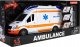 Karetka Ambulans Dla Dzieci Pogotowie Napęd Światło Dźwięk Auto + Nosze 4