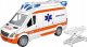 Karetka Ambulans Dla Dzieci Pogotowie Napęd Światło Dźwięk Auto + Nosze 6