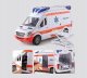 Karetka Ambulans Dla Dzieci Pogotowie Napęd Światło Dźwięk Auto + Nosze 7