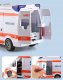 Karetka Ambulans Dla Dzieci Pogotowie Napęd Światło Dźwięk Auto + Nosze 8