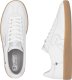 Rieker Skórzane półbuty trampki damskie białe W2200 37 9