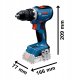 Bosch AKUM. WKRĘTAK GSR 18V-65 2