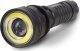 LED flashlight ENTAC, IP65, 8-10W, 550-700 lm, rechargeable 18650mAh, charger included 2