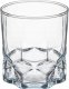 Szklanka niska do whisky i drinków 320ml 9x8cm transparentna 1