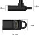 Adapter USB-C Beline do ładowania         zegarków Garmin czarny 4