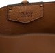 Guess, Brenton, Ecological leather, Textile Bag, Rigid structure, Caramel, 6432, For Women, 22 x 18 x 9 cm For Women 4