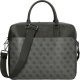 Guess, Vezzola, Polyurethane, Textile Briefcase, Computer, Black, 35 x 29 x 9 cm, For Men For Men 1