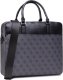 Guess, Vezzola, Polyurethane, Textile Briefcase, Computer, Black, 35 x 29 x 9 cm, For Men For Men 1