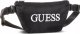 Guess, Quatro, Textile Fanny Pack, Black, 19/28.5 x 17 x 4 cm, For Men For Men 1