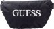 Guess, Quatro, Textile Fanny Pack, Black, 19/28.5 x 17 x 4 cm, For Men For Men 1