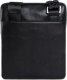 Guess Guess, Scala, Flat Top Zip, Textile Crossbody Bag, Black, For Men For Men 2