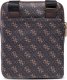 Guess, Vezzola, Textile Crossbody Bag, Dark Brown, 19 x 24 x 2cm, For Men For Men 1
