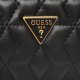 Guess, Elenia, Synthetic Leather, Mini, Textile Crossbody Bag, Black, QB867772, For Women For Women 4