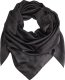 Guess, Rossana, Textile Scarf, Coal, 4G Logo, AW8851 POL03, 135 x 135 cm, For Women For Women 1