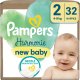 Pampers Harmonie Baby Pieluszki, rozmiar 2, 4kg-8kg, 32 szt. 1