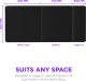 NZXT Zone Mauspad Large 400x400mm Black MM-LRGSP-BK retail 4