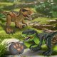 Dinozaur Sterowany Pilotem Dla Dzieci T-Rex Rc Chodzi Ryczy Tańczy Led 3