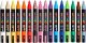 Uni Mitsubishi Pencil Markery plakatowe PC-5M 16 kolorów POSCA UNI 15