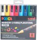 Uni Mitsubishi Pencil Markery plakatowe PC-5M 16 kolorów POSCA UNI 16