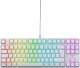 CHERRY XTRFY K4V2 - Tastatur - RGB - 80% - TKL - Hintergrundbeleuchtung - USB - QWERTZ - Deutsch - Tastenschalter: CHERRY MX2A Red - weiss 1