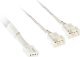 Kolink 1-3 PWM kabel rozdzielający wentylator 35cm, pleciony, biały 1
