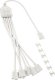 Kolink ARGB 1-6 Splitterkabel - 30cm, weiß 2