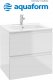 Aquaform AQ.401-1106011 / AQUAFORM / OTTIMA / SZAFKA PODUMYWALKOWA WISZĄCA 60X60X45 DSM BIAŁY POŁYSK / 1